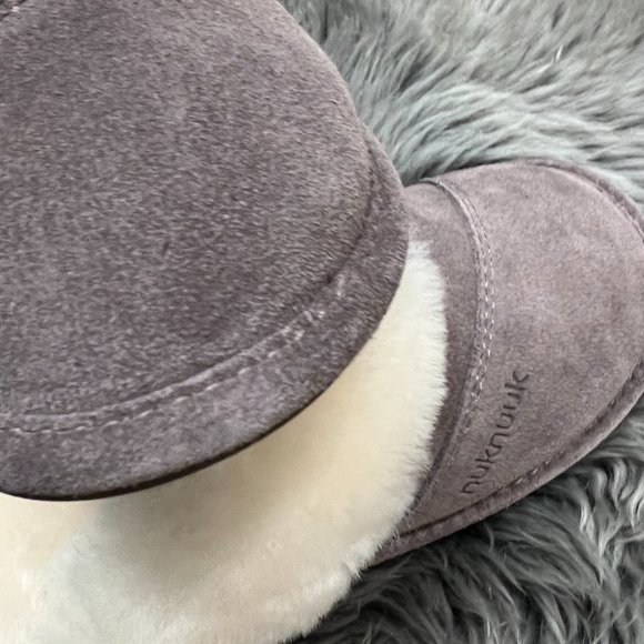 Nuknuuk | Women's Leather Slippers | Dusty Mauve | Various Sizes - Picture 7 of 7